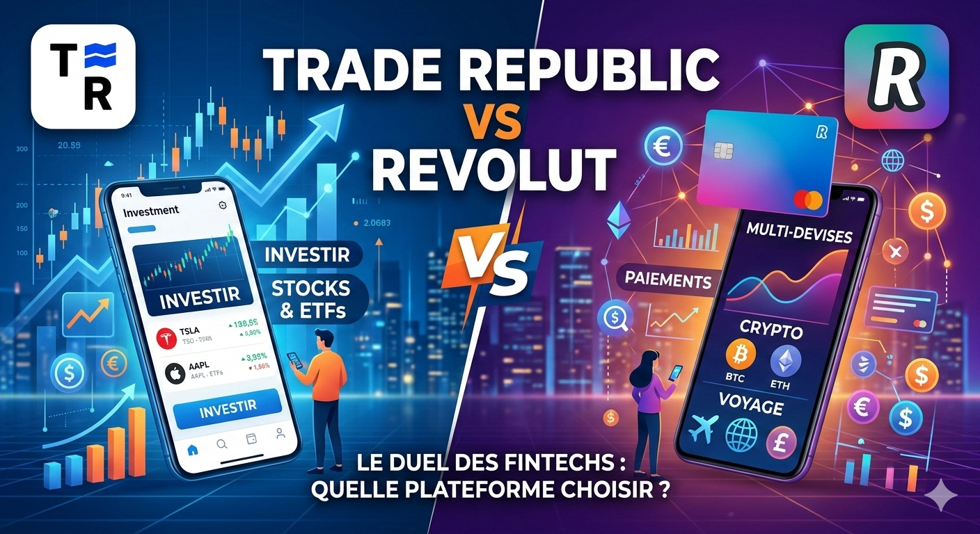 Trade Republic vs Revolut : le comparatif complet pour bien choisir en 2026