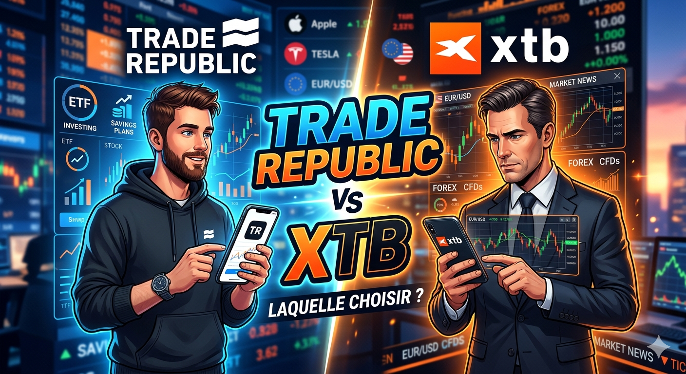 Trade Republic vs XTB : quel courtier choisir pour investir ?
