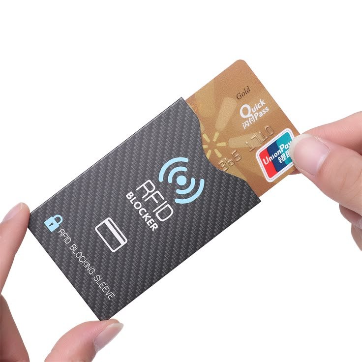 Étui carte bancaire anti-piratage
